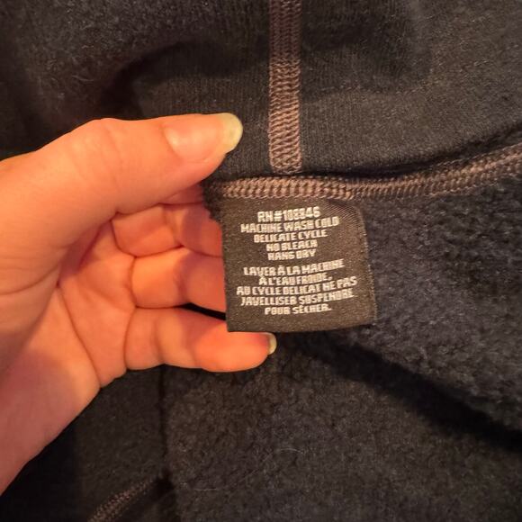 Kuhl Kashmira 1/4 Zip Men's XL Navy Blue/Gray Hiking Fleece - Picture 5 of 5